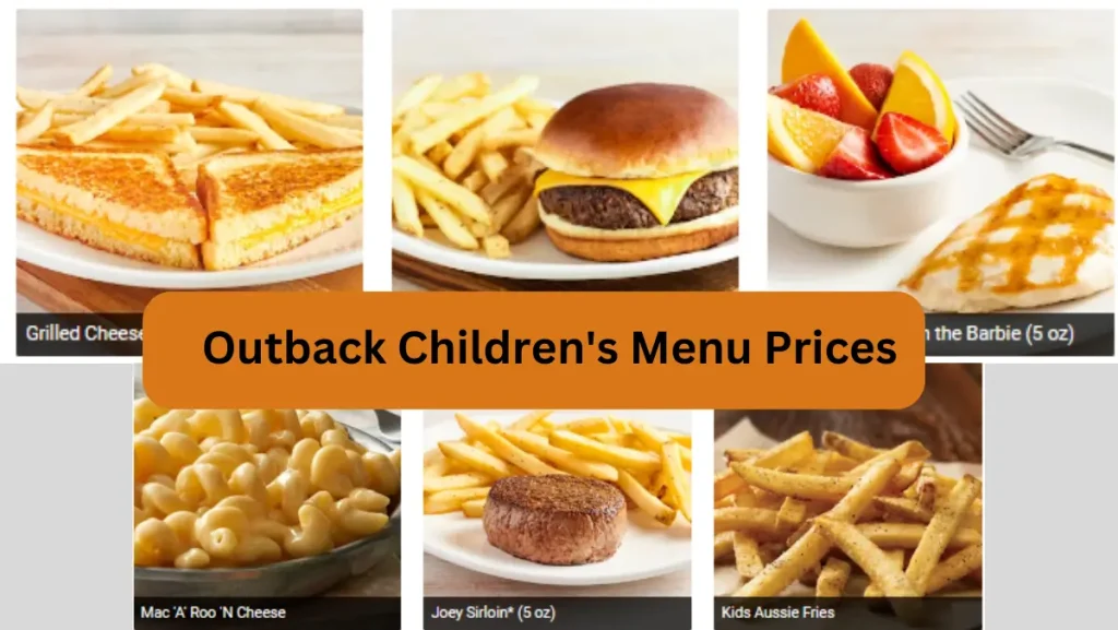 Outback Children's Menu Prices