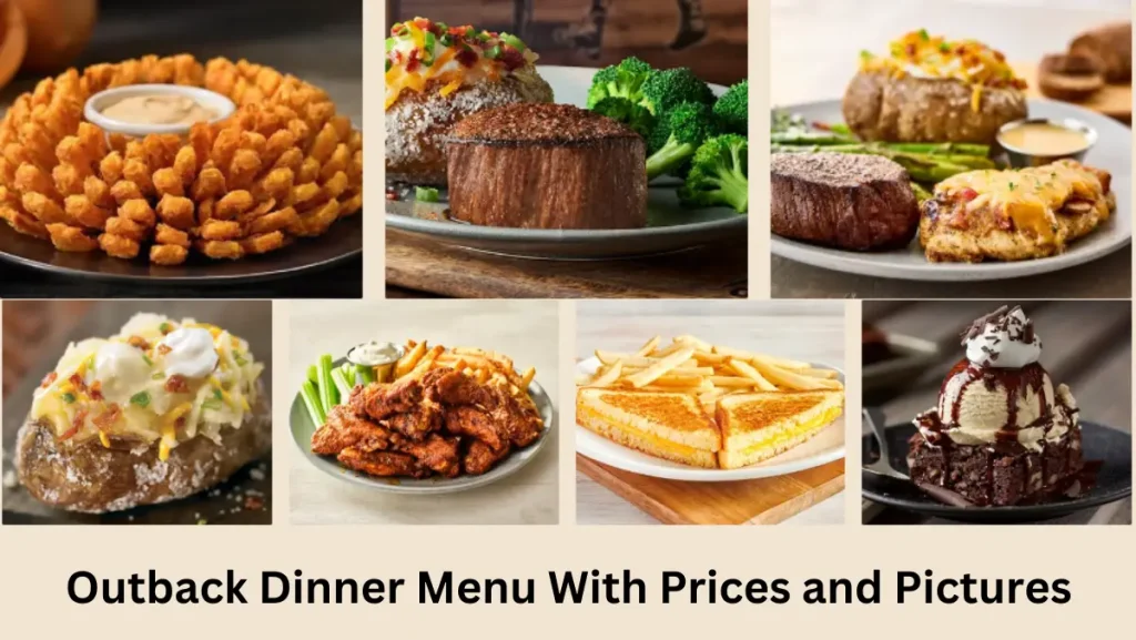 Outback Dinner Menu With Prices and Pictures