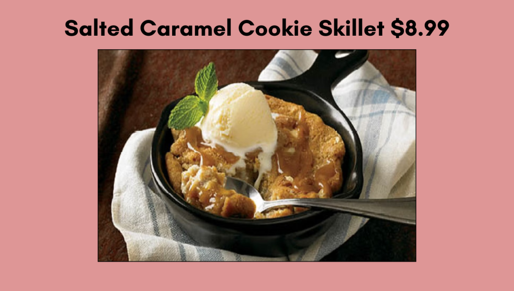 Salted Caramel Cookie Skillet