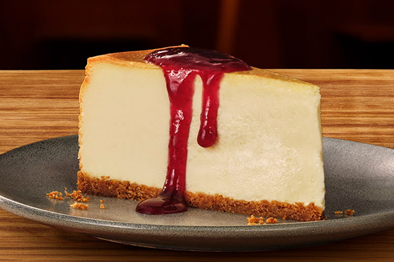 COURSE 3 – End with Dessert